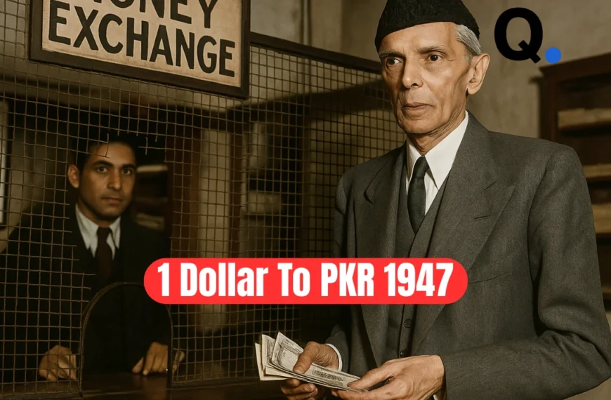 1 Dollar to PKR in 1947