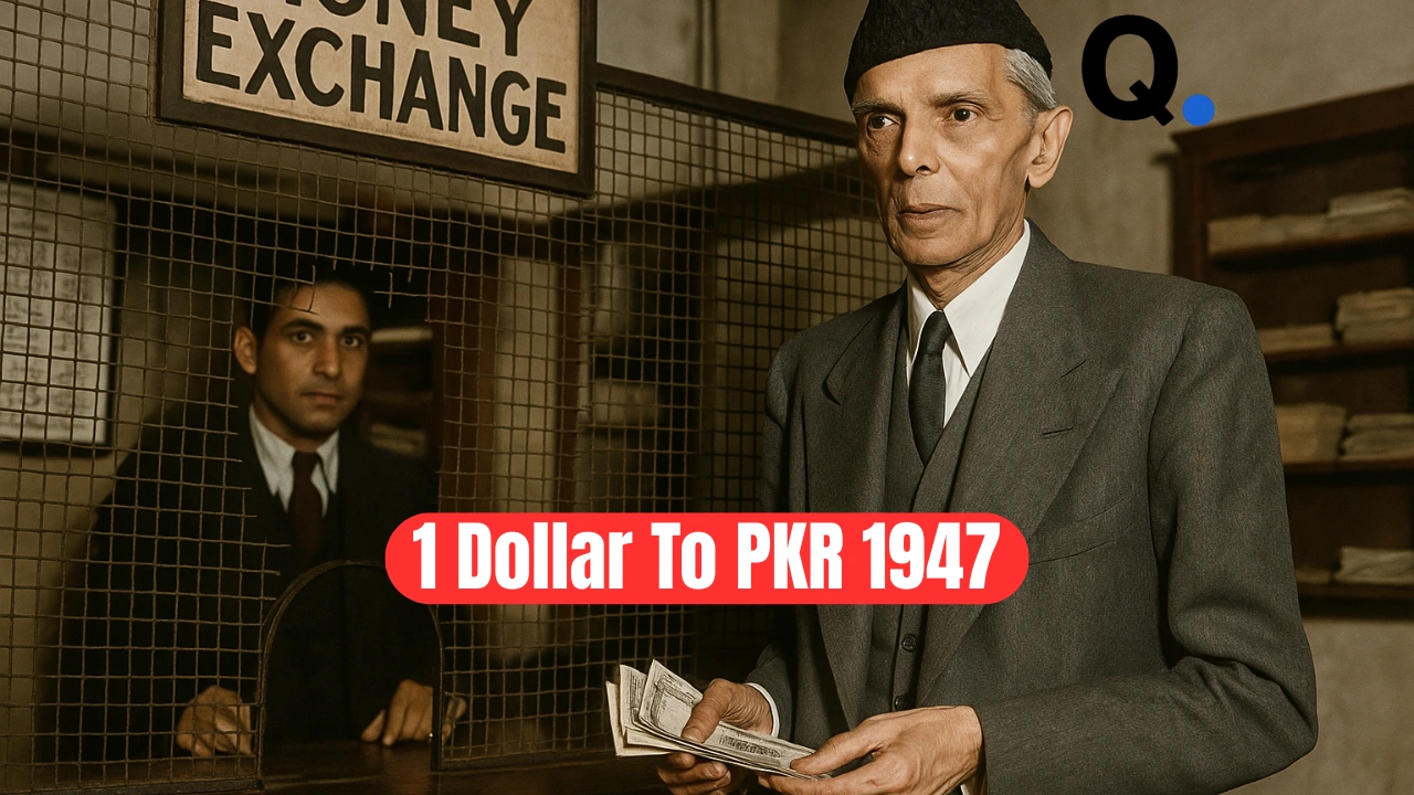 1 Dollar to PKR in 1947