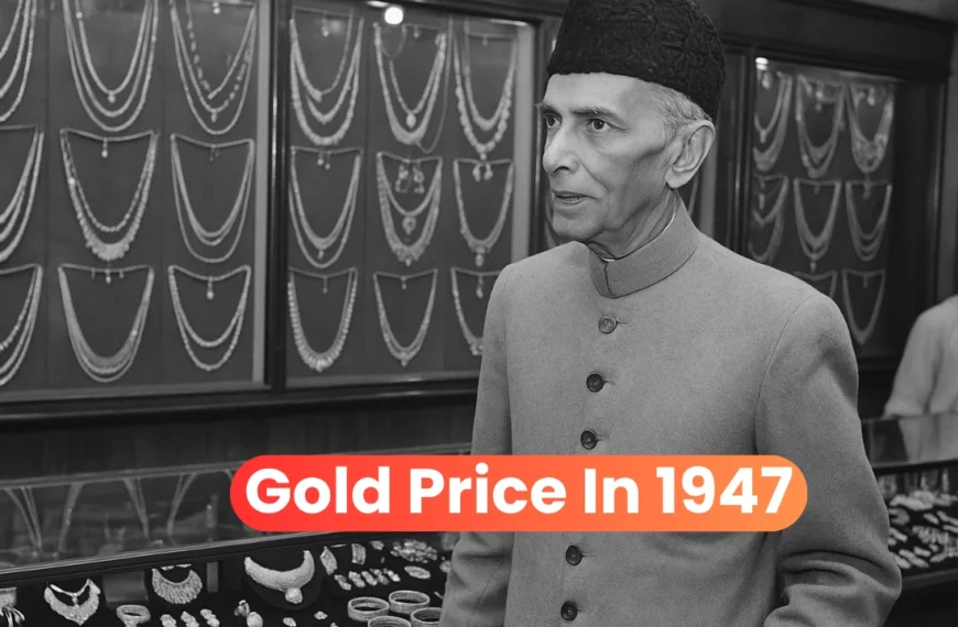 Gold Price in Pakistan in 1947 – Shocking Rate Revealed!