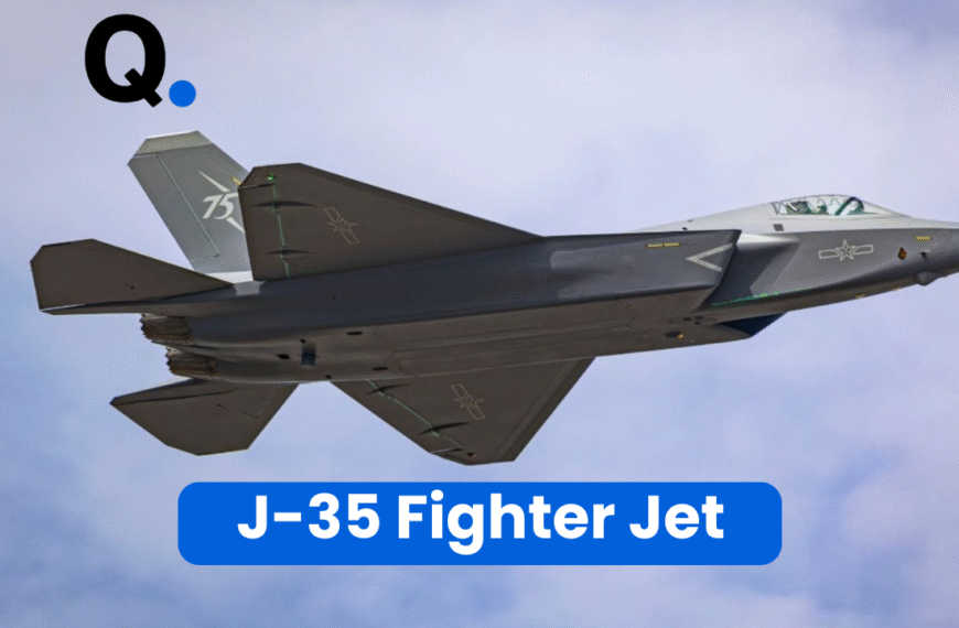 J-35 Fighter Jet China’s Stealth Deal with Pakistan That Could Shake South Asia